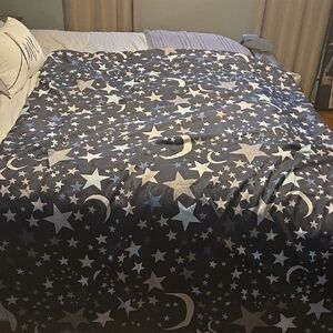 Starry Night Twin Comforter With Pillowcase